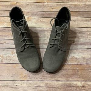 Dansko Gray Cady Wedge Bootie Size 39